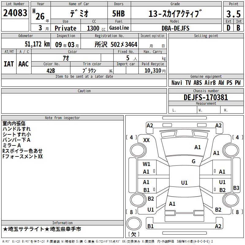 MAZDA DEMIO