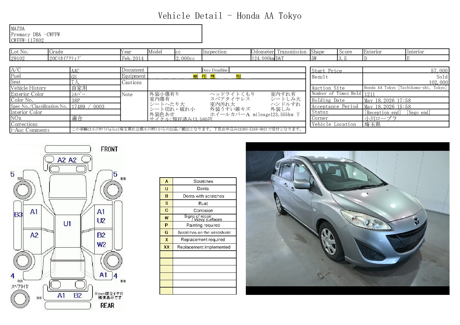 MAZDA PREMACY