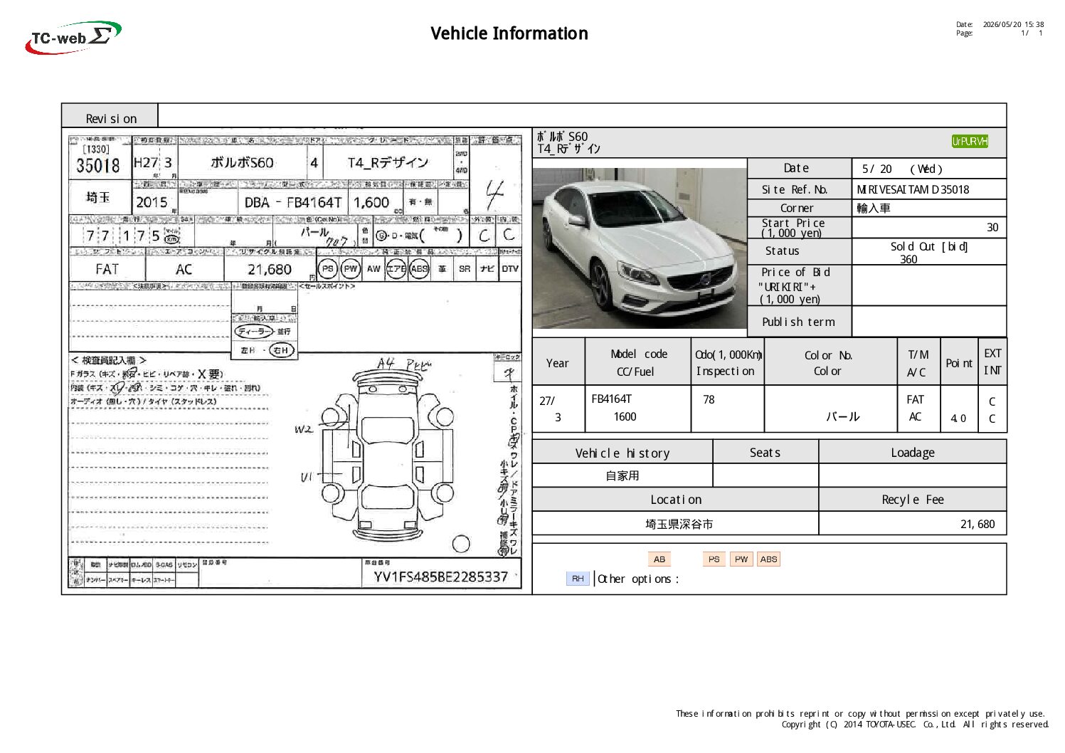 VOLVO S60