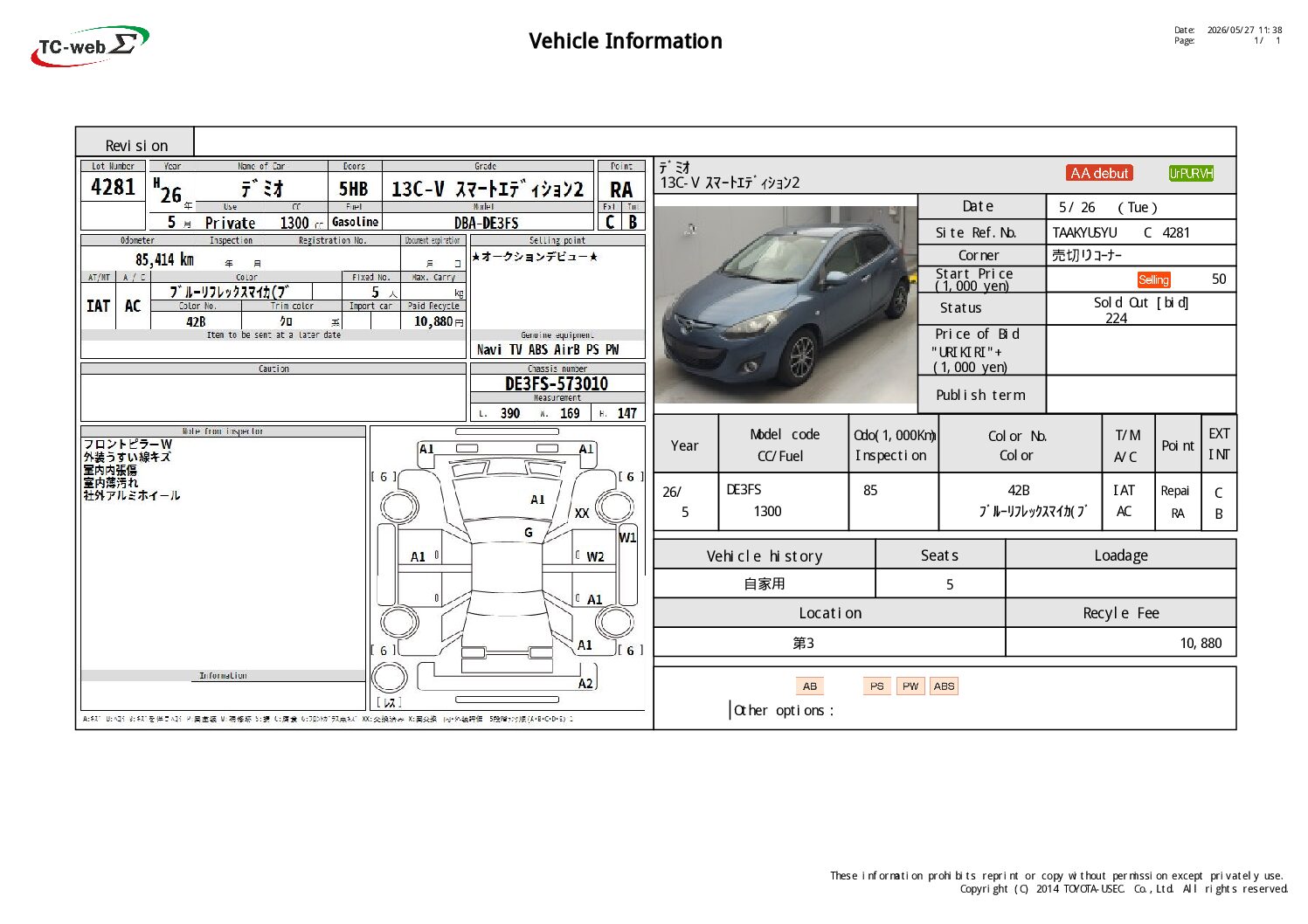 MAZDA DEMIO