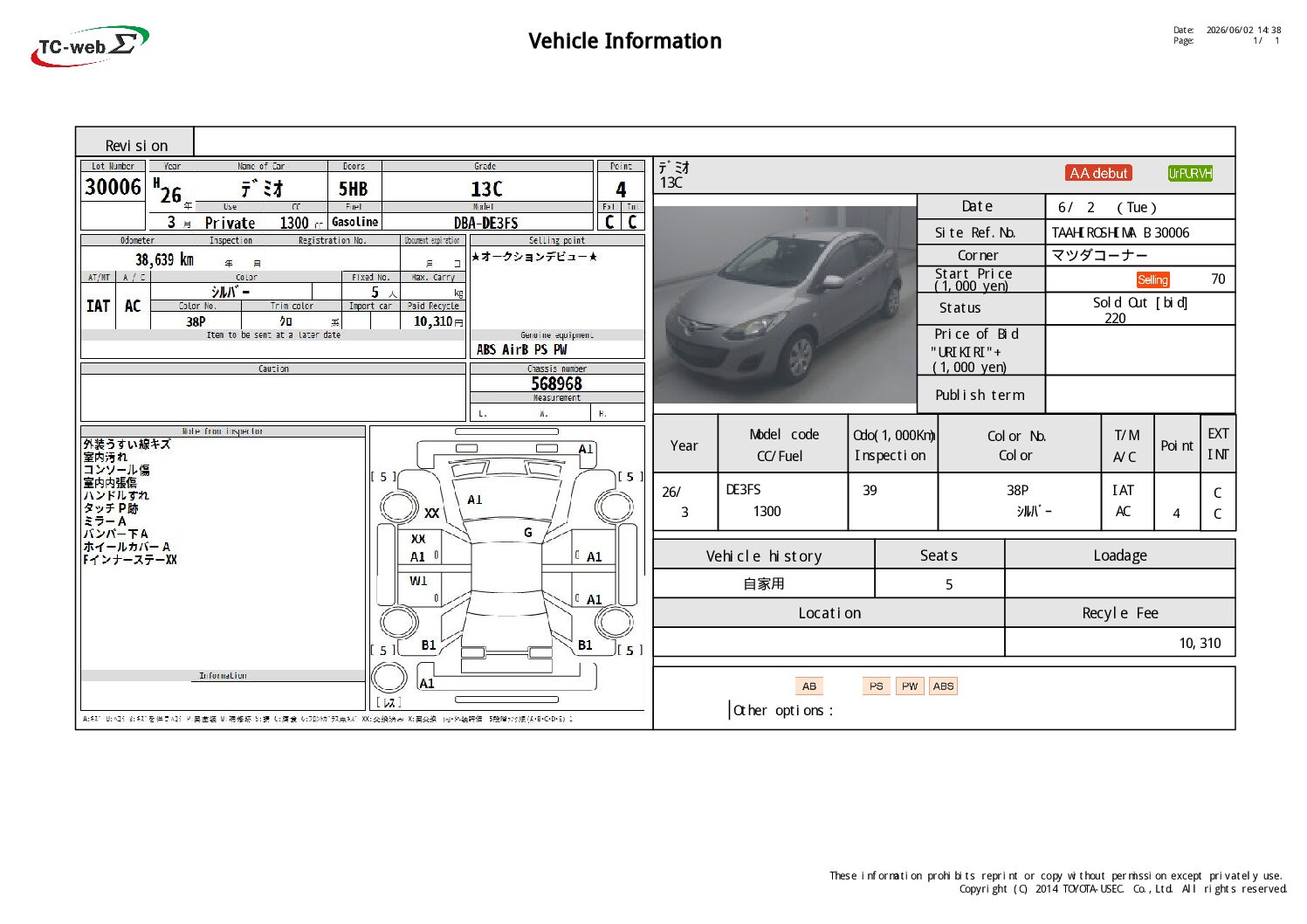 MAZDA DEMIO