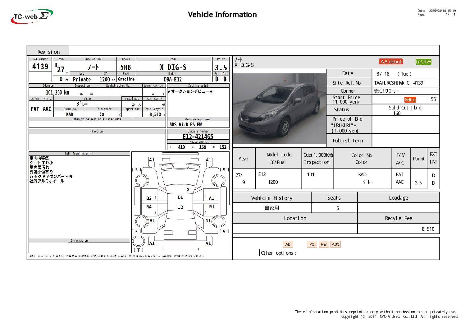 NISSAN NOTE